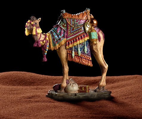 Darius The Camel Porcelain James Christensen