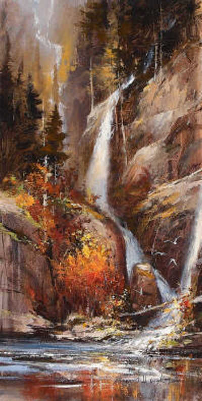 Down From The Glacier Brent Heighton