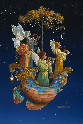 Evening Angels - James Christensen