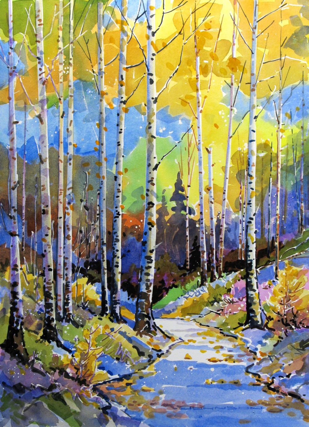 Fall Aspen I - Gregg Johnson