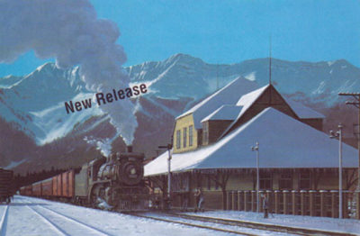 Fernie Station Circa 1950 Max Jacquiard