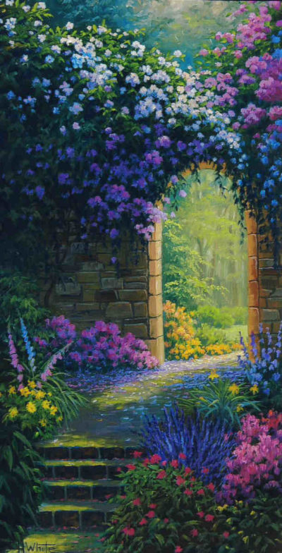 Floral Gateway Charles White