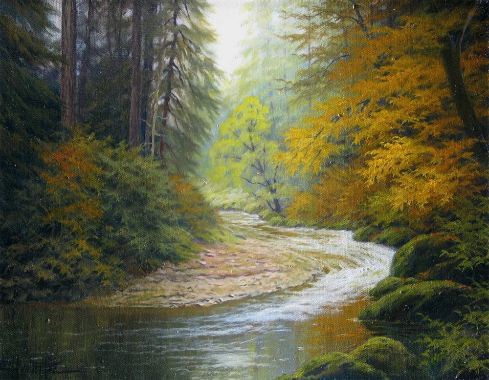 Forest Stream - Charles White