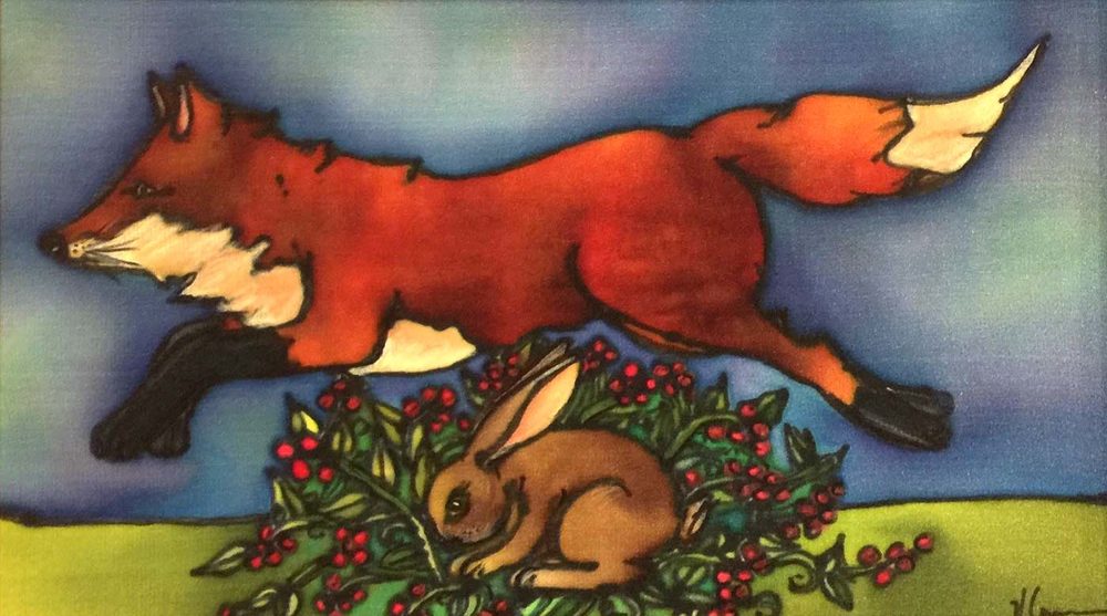 Fox and Hare - Holly Carr