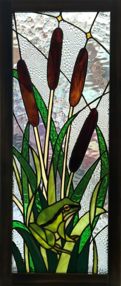 Frog and Cattails