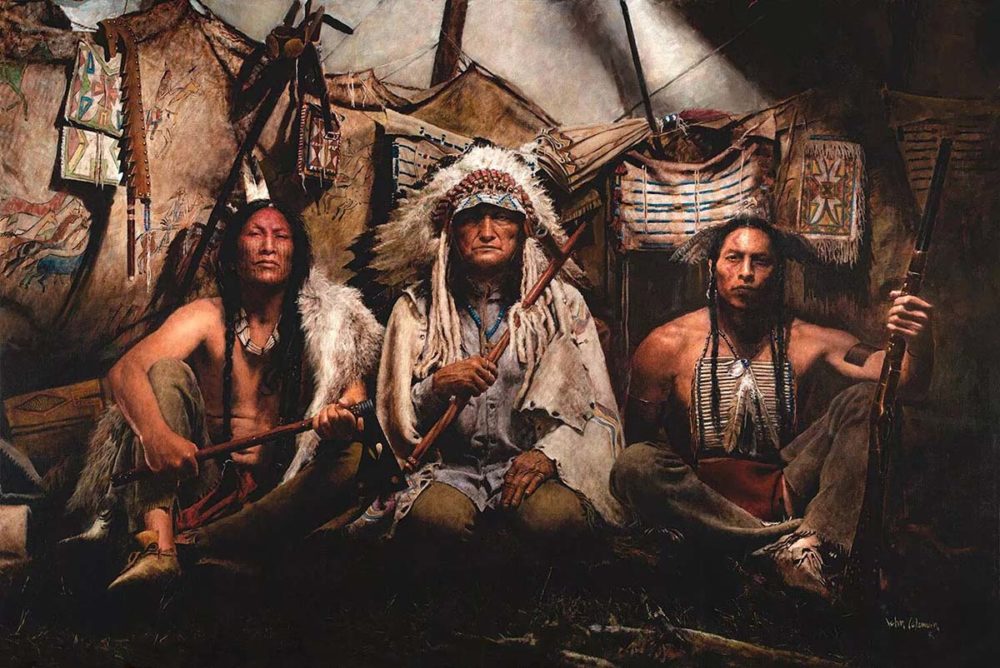 Gall – Sitting Bull – Crazy Horse, 1876 - John Coleman
