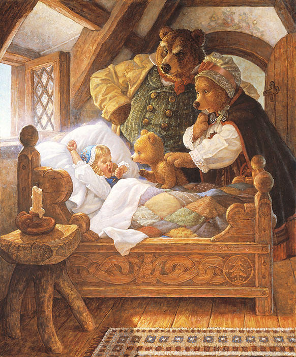 Goldilocks And The Three Bears Picture This Framing And Gallery 