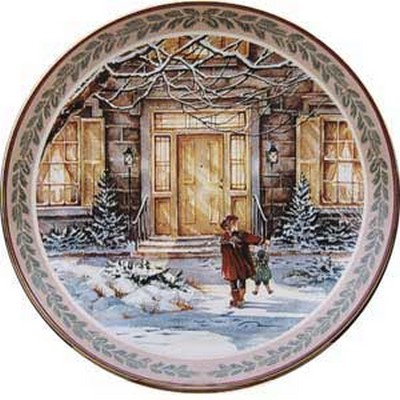 Harrop Homestead Collector Plate Trisha Romance
