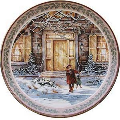 Harrop Homestead Collector Plate Trisha Romance