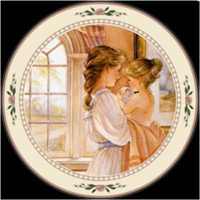 Heart To Heart Collector Plate Trisha Romance