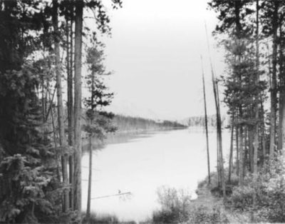 Herbert Lake At Sunset Fred Braakman