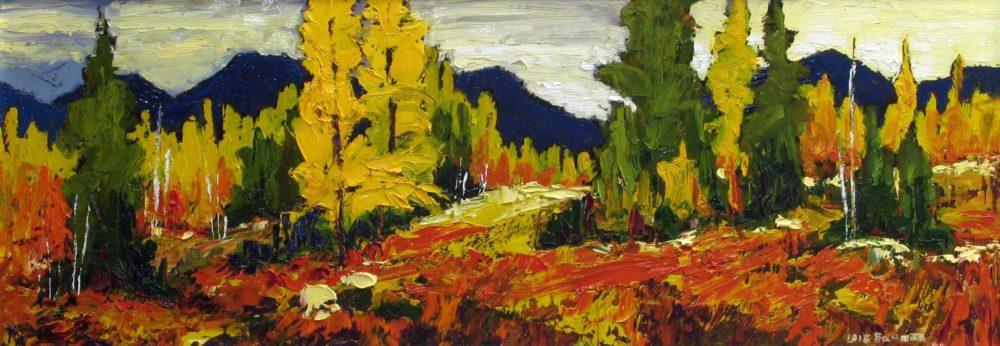 Highwood Pass Larches - Lois Bauman