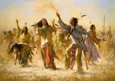 Hope Springs Eternal The Ghost Dance Howard Terpning