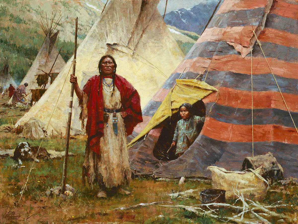 Native American Art Paintings