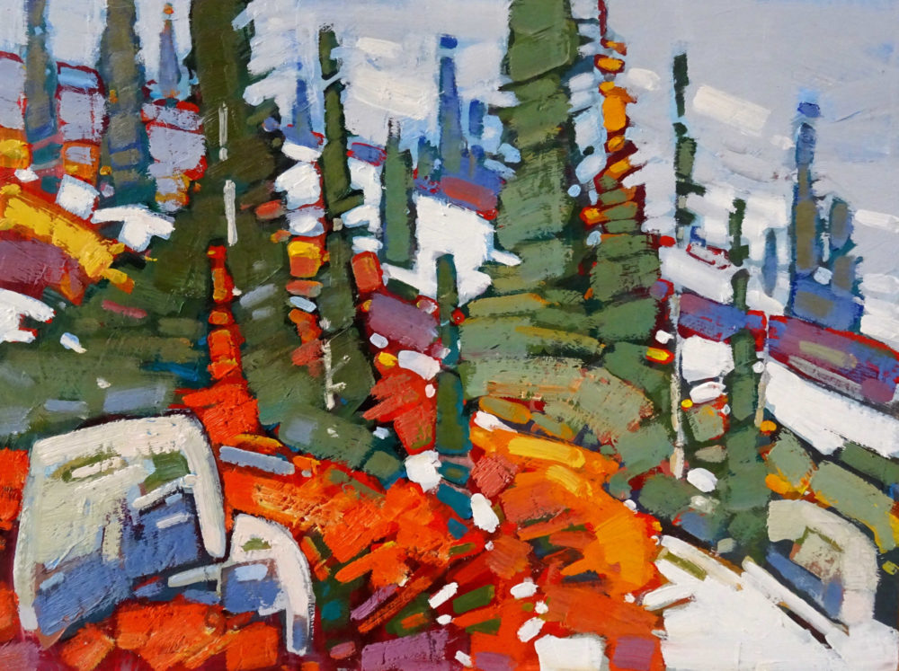 Late Season Snow, Banff