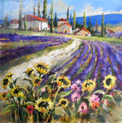 Lavender Fields of Provence - Brent Heighton