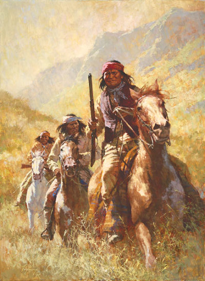 Legend Of Geronimo Howard Terpning