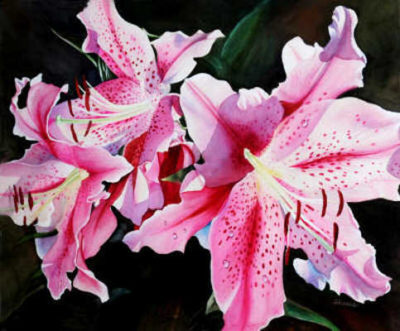 Lilies After The Rain John Zacharias