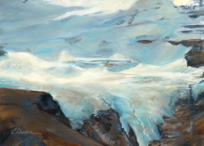Little A Glacier Mount Athabasca - Charity Dakin