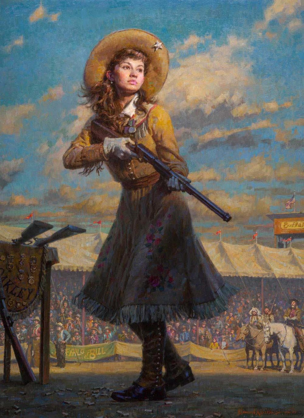 Little Sure Shot Annie Oakley Picture This Framing And Gallery