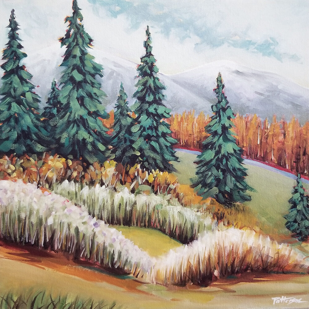 Lost-In-The-Hills-12x12-Acrylic-on-canvas
