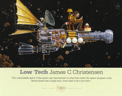 Low Tech - Poster - James Christensen