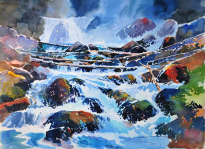 Lower Beckmann Falls Jasper AB Gregg Johnson