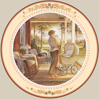 Lullaby Collector Plate Trisha Romance