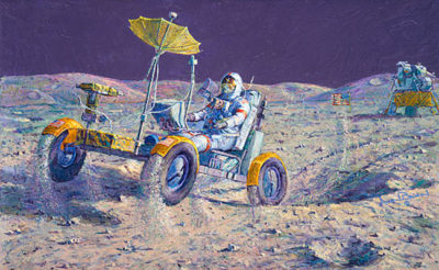 Lunar Grand Prix Alan Bean