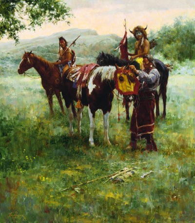 Medicine Horse Mask Howard Terpning.