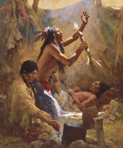 Medicine Man Of The Cheyenne Howard Terpnin