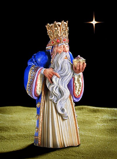 Melchoir The First Wise Man Porcelain James Christensen