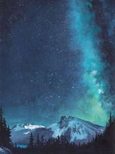 Milky-Way-Over-Burgess-Mt-and-Emerald-Lake-Charity-Dakin