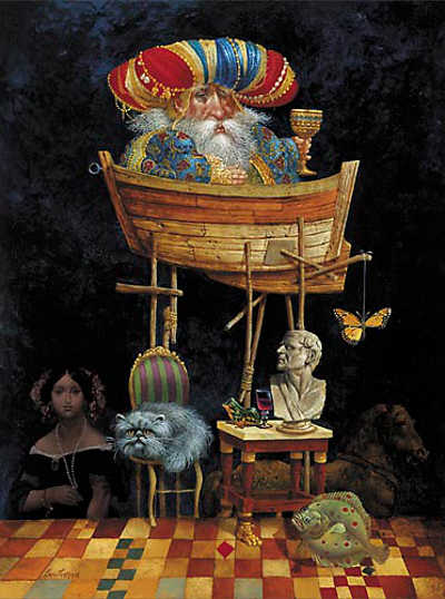 Monarch Of All He Surveys James Christensen