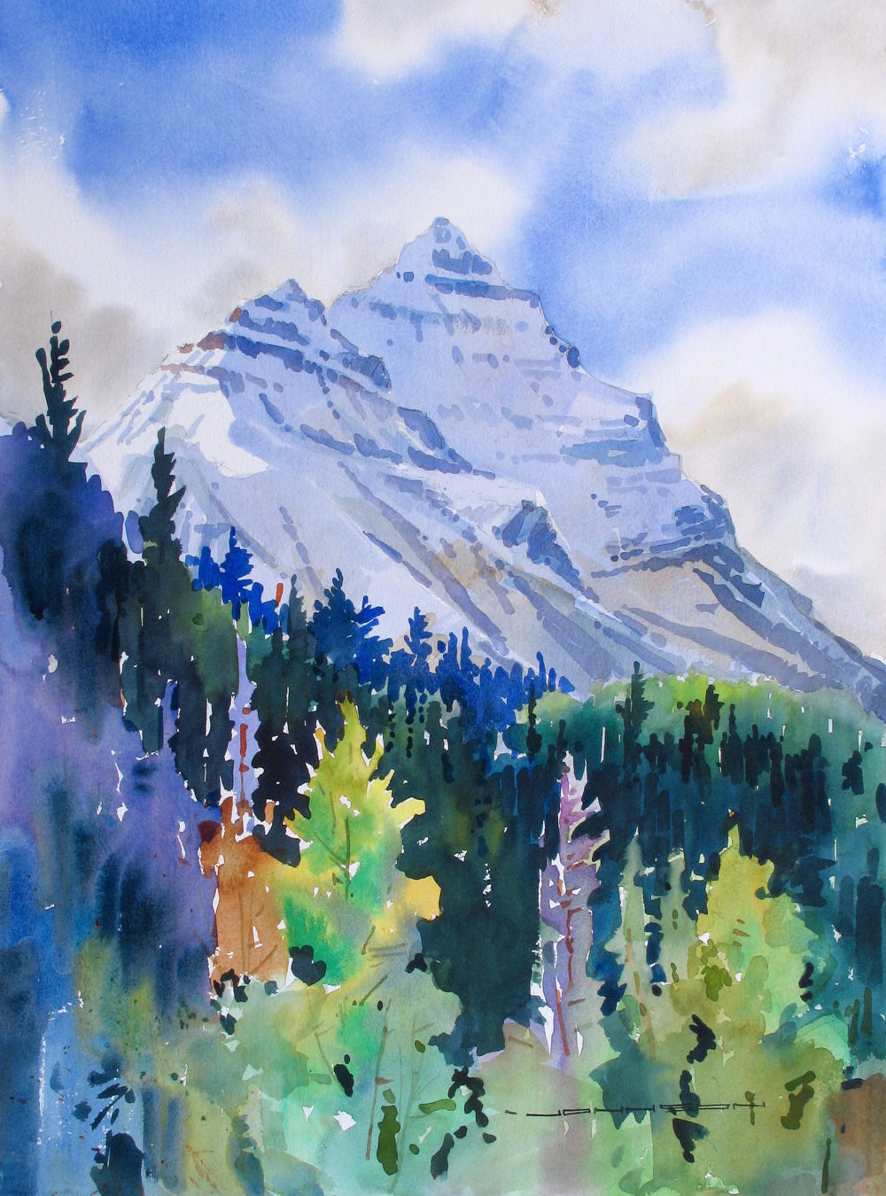 Mt. Kerkeslin, Jasper