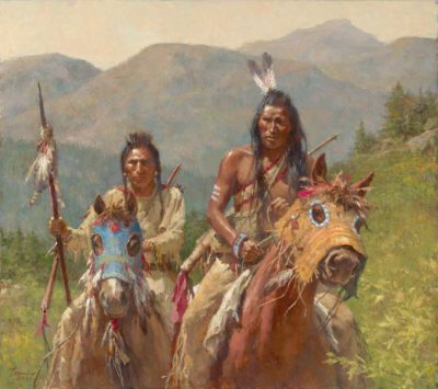 Mystery of the Crow Medicine Horse Masks - Howard Terpning