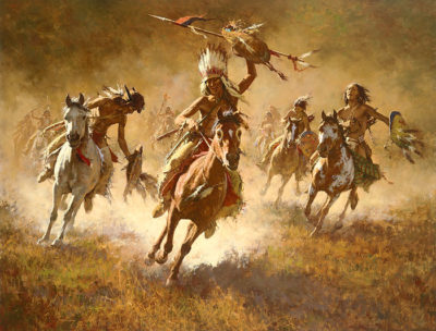 Mystic Power Of The War Shield Howard Terpning