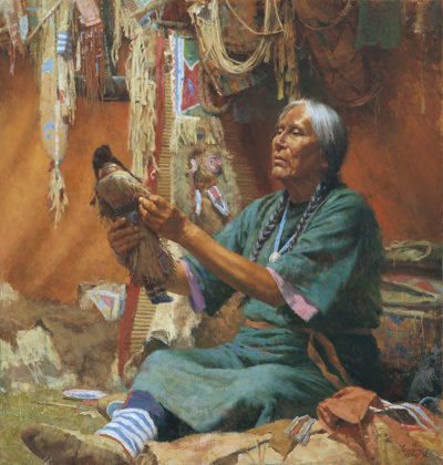 New Doll For My Grandmother Howard Terpning