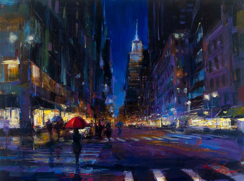 New York City Rain - Michael Flohr
