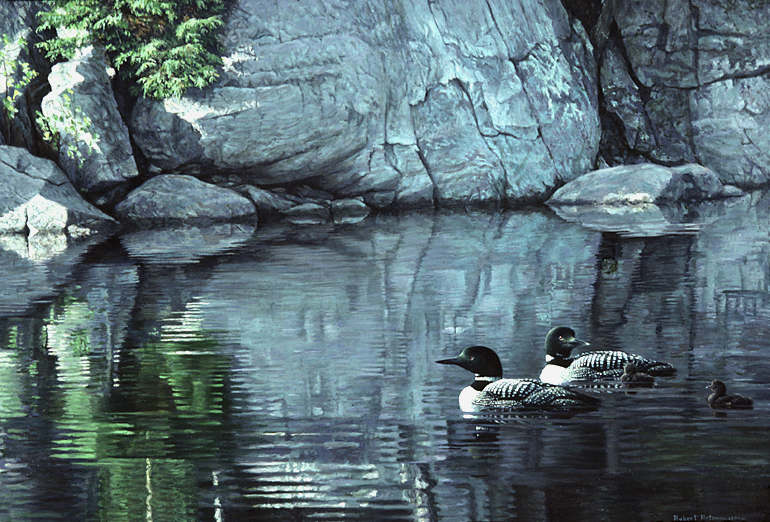 Northern Reflections by Robert Bateman, Acrylic on Canvas