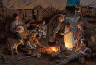 Oregon Trail Family, 1848 Morgan Weistling