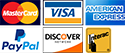 Payment options accepted: Visa, MasterCard, American Express, Interac, Discover