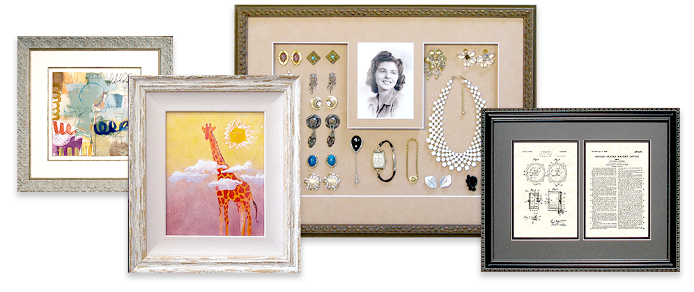 Picture Framing - Four Frames Example Picture Framing - Four Frames Example