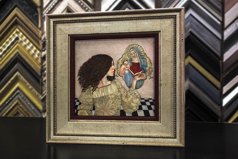 Picture Framing - Framed Picture on Table Picture Framing - Framed Picture on Table