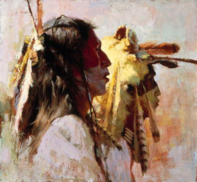 Proud Men Howard Terpning.