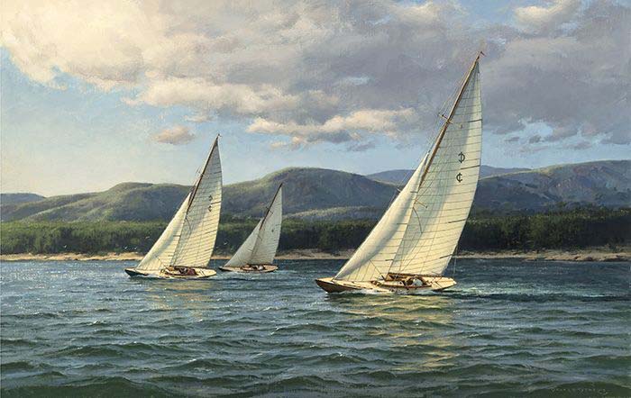 Racing Off Mt. Desert - Don Demers