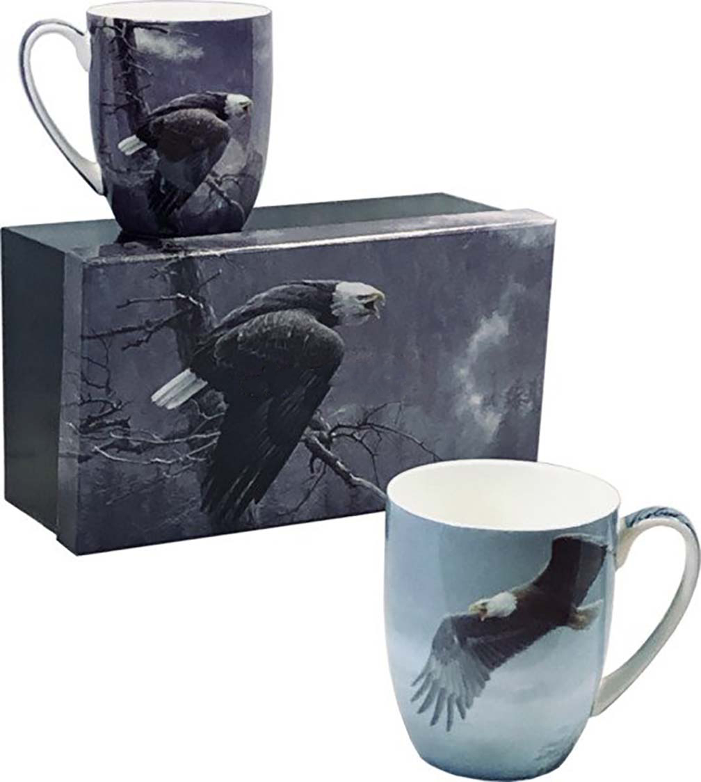 Robert Bateman Mug Set - Eagle