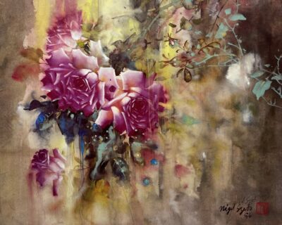 Roses in The Rain