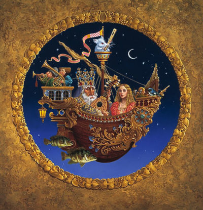 Royal Music Barque James Christensen