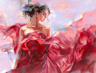 Ruby Glow 1 - Anna Razumovskaya